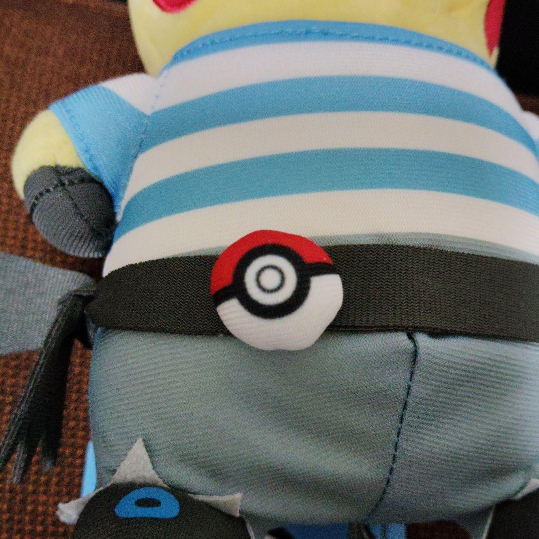ポケモン★♥団員ごっこ ピカチュウ♥★アクア団★ぬいぐるみ★ポケモンセンター