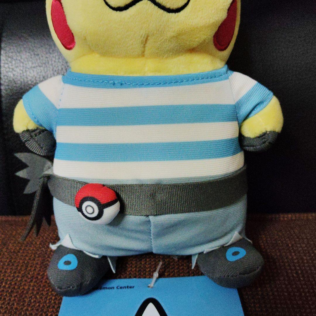 ポケモン★♥団員ごっこ ピカチュウ♥★アクア団★ぬいぐるみ★ポケモンセンター