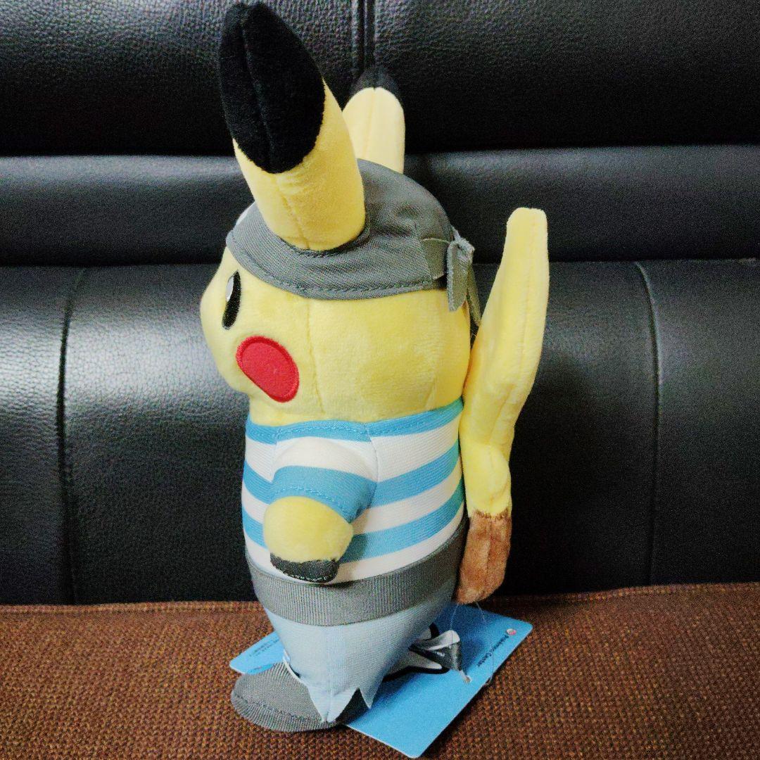 ポケモン★♥団員ごっこ ピカチュウ♥★アクア団★ぬいぐるみ★ポケモンセンター