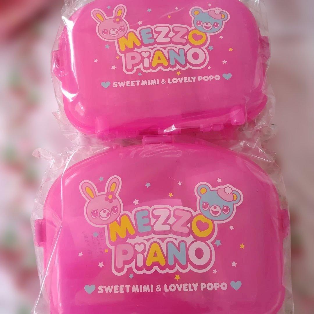 当時物　メゾピアノ ラブリーみみぽぽ　バッグ　生地　財布　ミミポポ　ポーチ