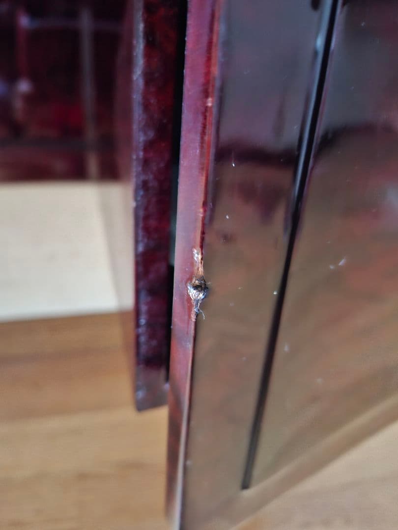 レトロ三面鏡　天板大理石 ➁『鏡部』※必ずセットでご購入ください