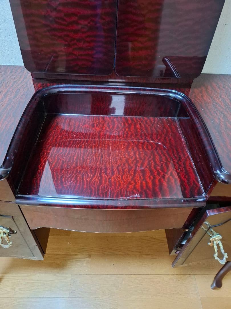 レトロ三面鏡　天板大理石 ➁『鏡部』※必ずセットでご購入ください