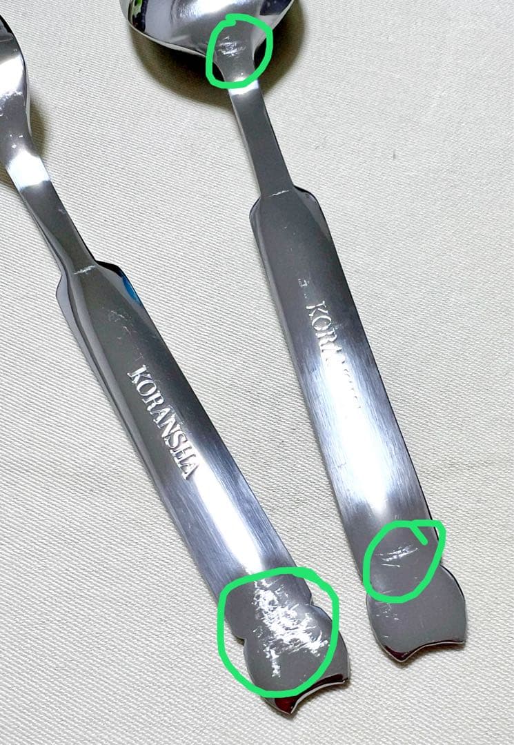 有田焼　香蘭社　三色蘭　パスタ皿＆スプーン＆フォーク　ペアセット　レア物　希少品