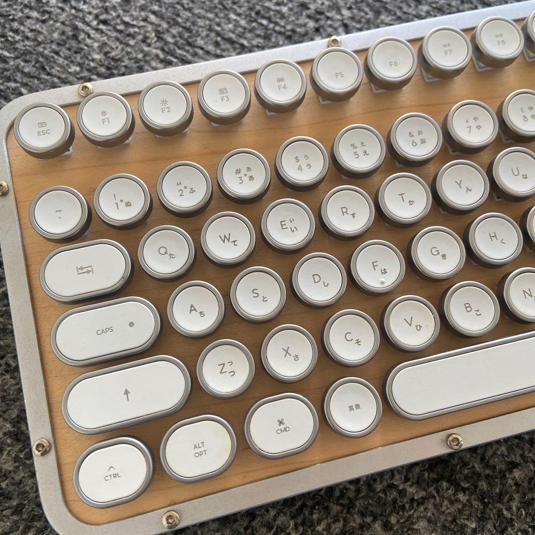 AZIO キーボード MK-RCK-W-02-JP Retro Classic