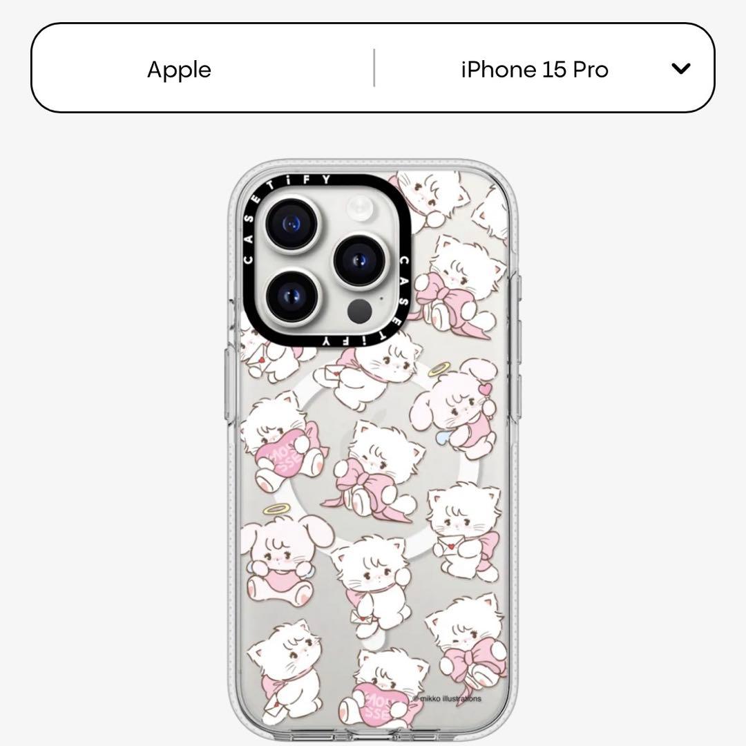 CASETiFY mikko スマホグリップ　キャミー　ムース