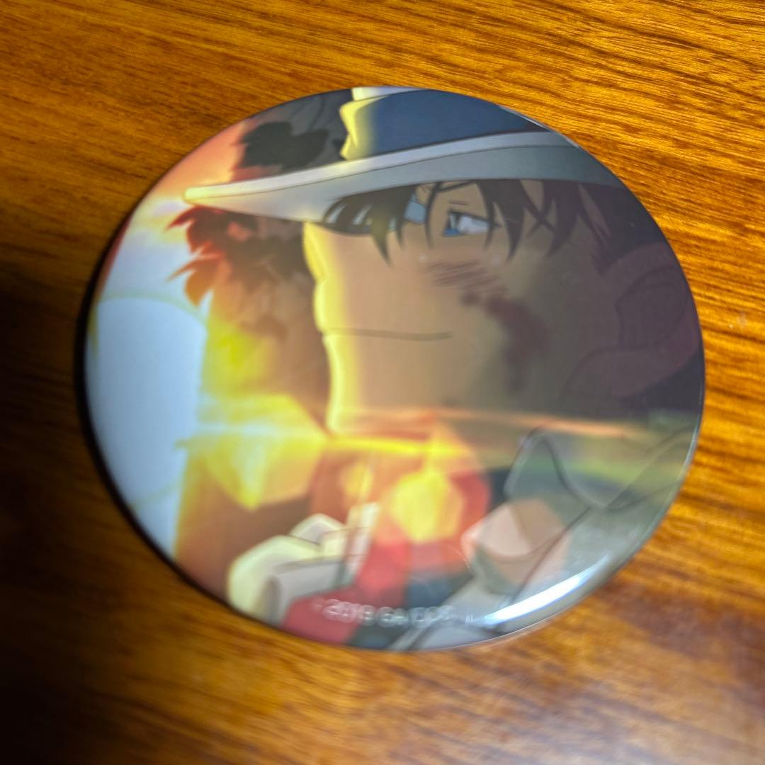 コナンプラザ　紺青の拳　怪盗キッド　缶バッジ