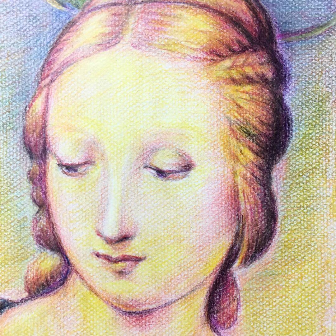 色鉛筆画