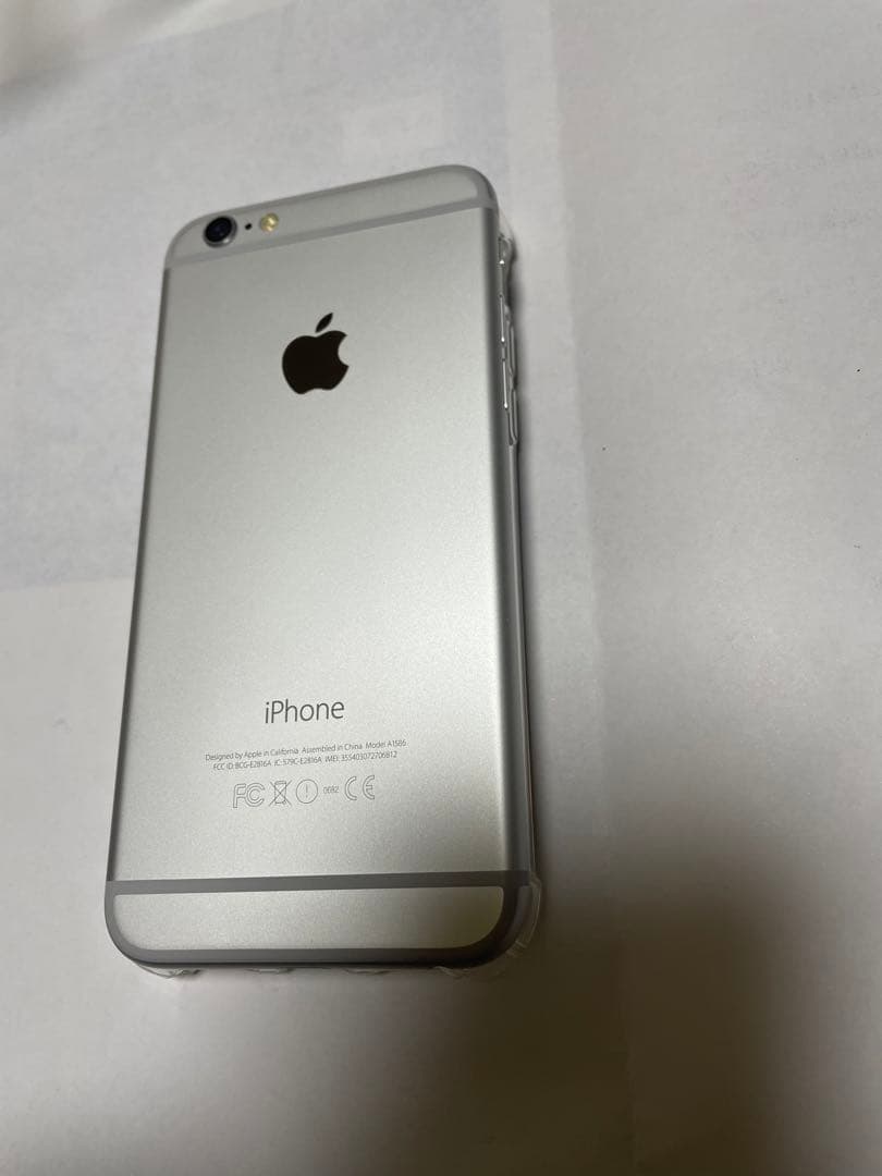 iPhone6 16GB 美品バッテリー100% シルバー
