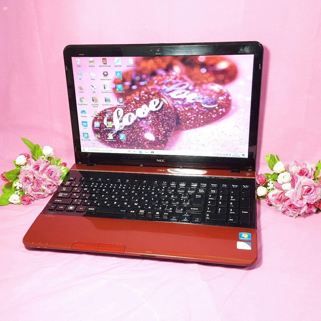 最新Win10♦薄型NECLaVie♦大容量500G&WEBカメラ/エヌイーシー