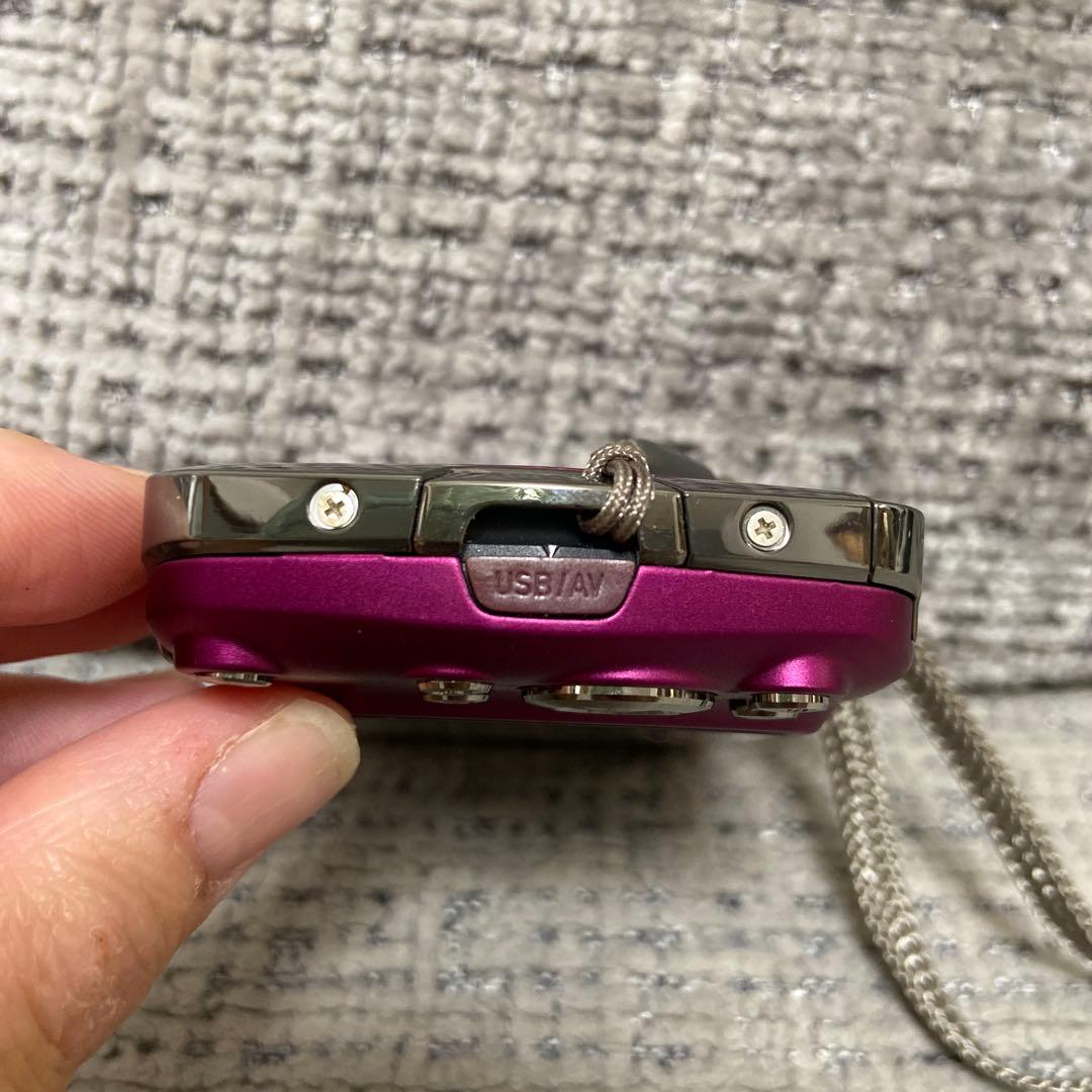 CASIO EXILIM パープル デジタルカメラ 本体と付属品