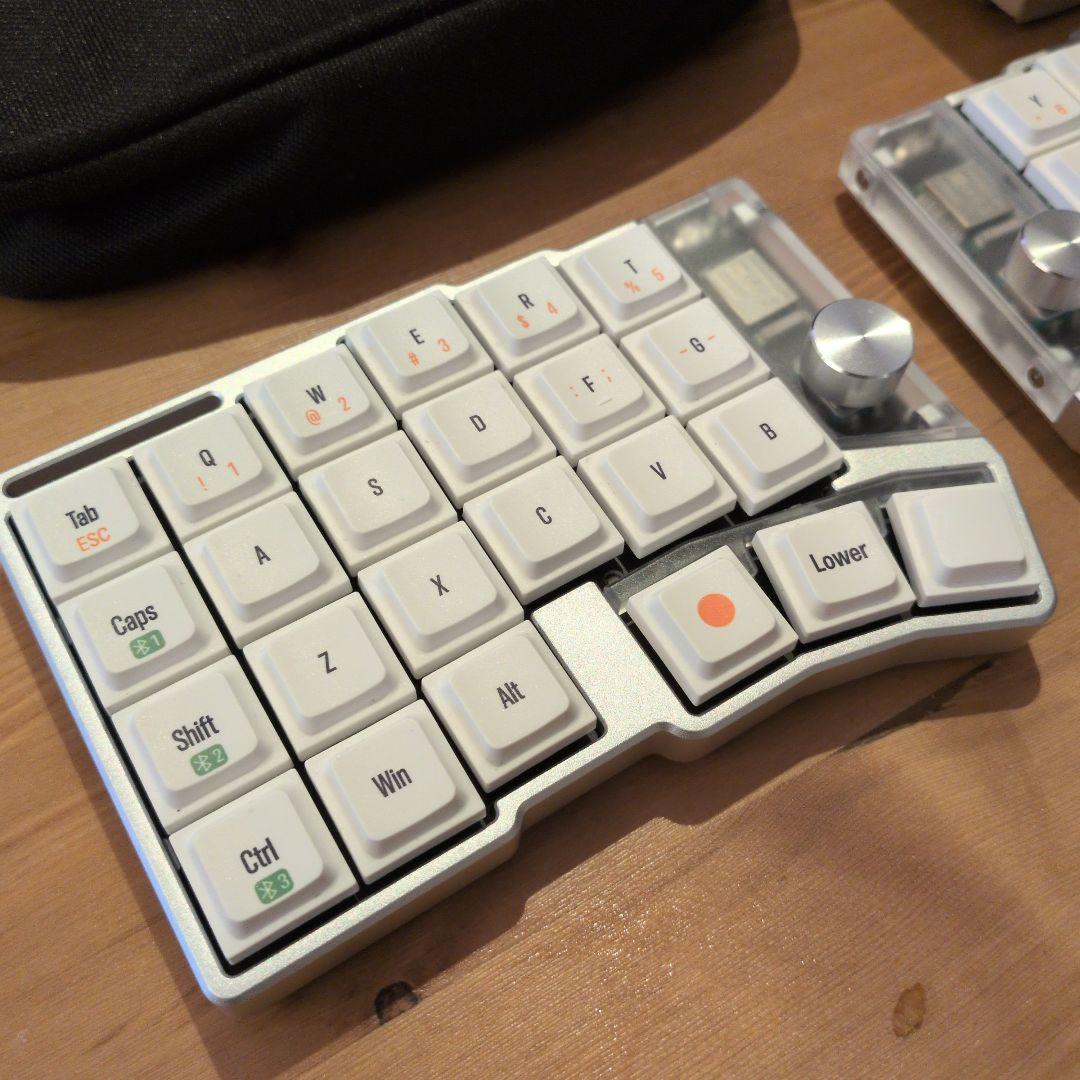 Cornix LP シルバー JezailFunder 分割キーボード