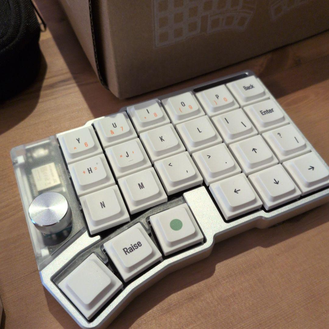 Cornix LP シルバー JezailFunder 分割キーボード