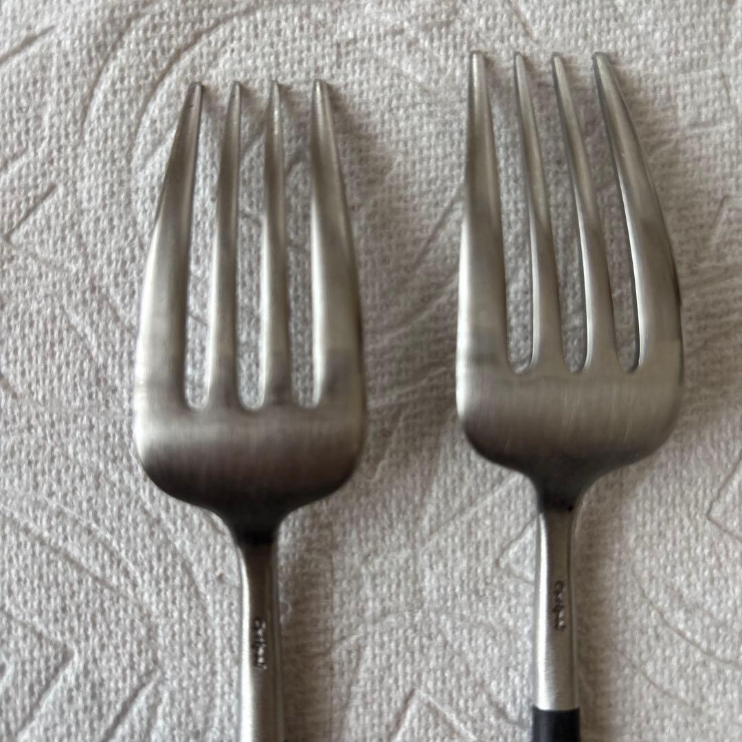 3/16まで　クチポール ディナー ナイフ フォーク スプーン 2セット