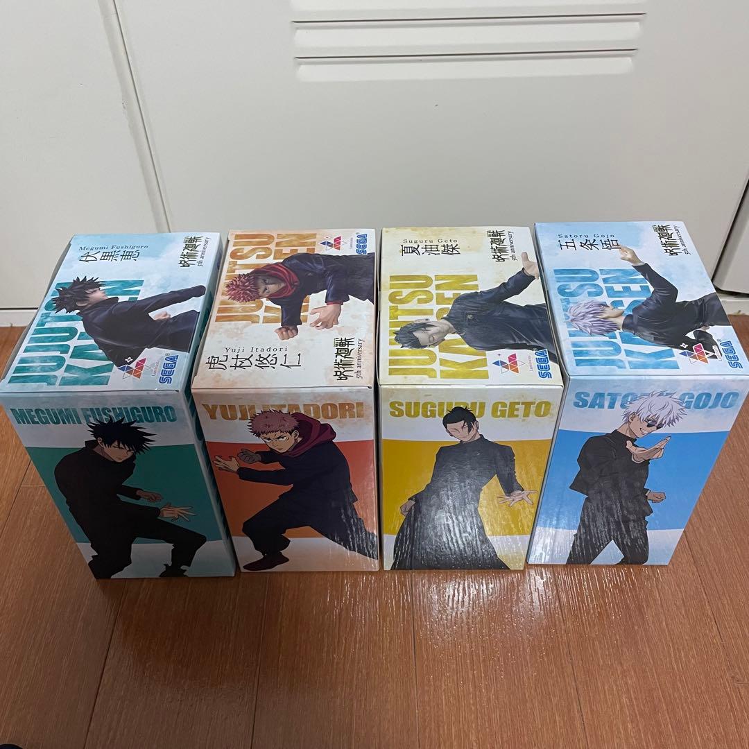 4/6まで限定価格 呪術廻戦 フィギュア 虎杖悠仁 伏黒恵 五条悟 夏油傑