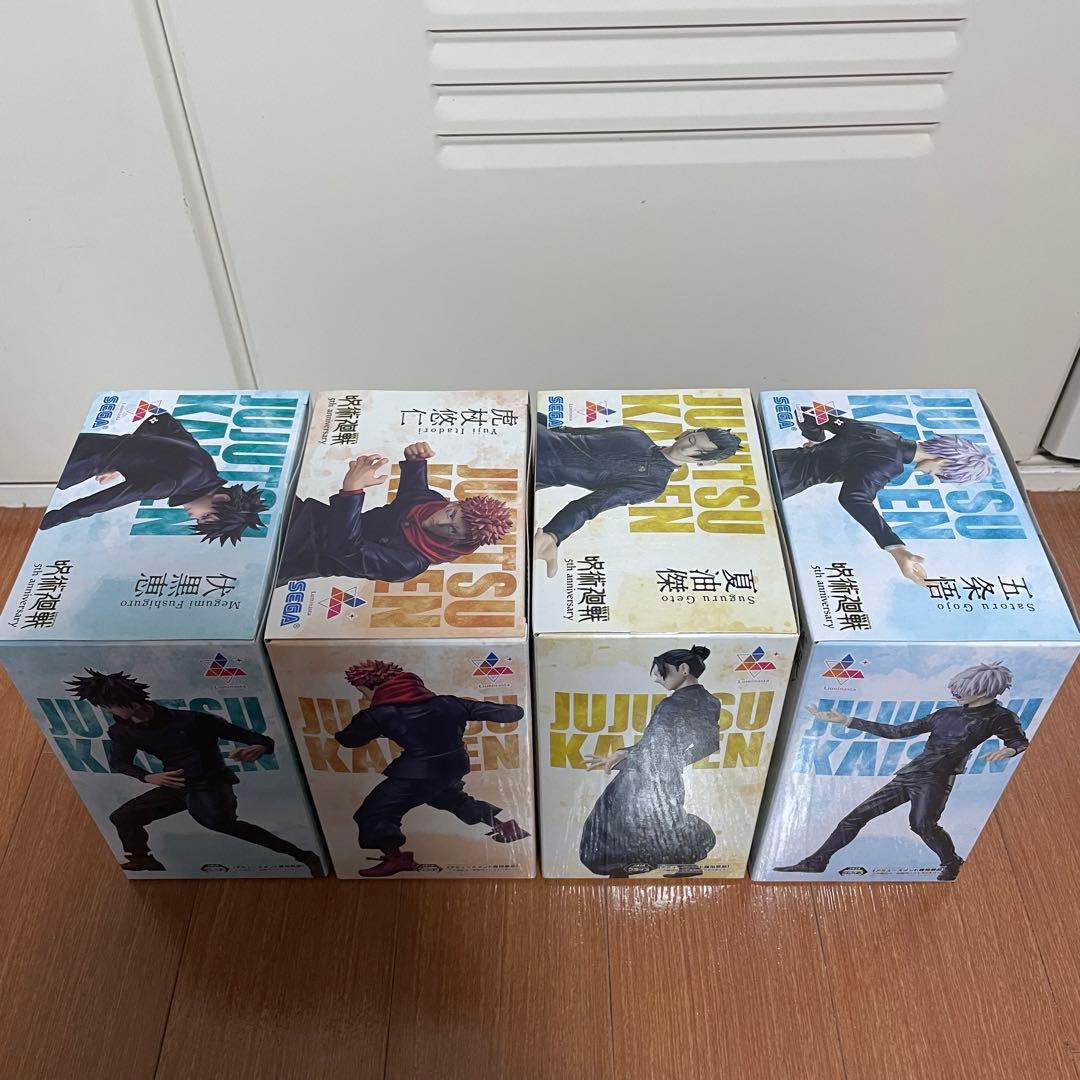 4/6まで限定価格 呪術廻戦 フィギュア 虎杖悠仁 伏黒恵 五条悟 夏油傑