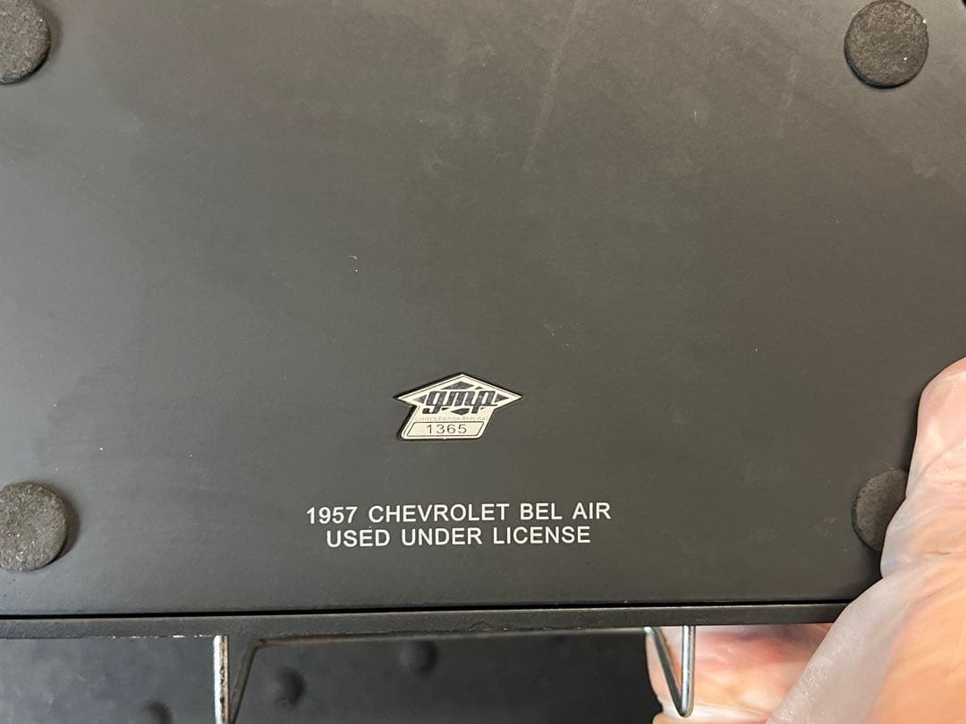 シボレー 1957 ベルエア ダッシュボード レプリカ ブルー1:6 GMP