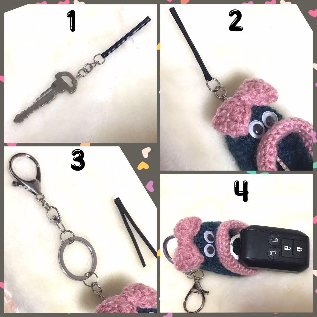 yukarino姫パクパクモンスターオーダー　スマートキーケースモンちゃん