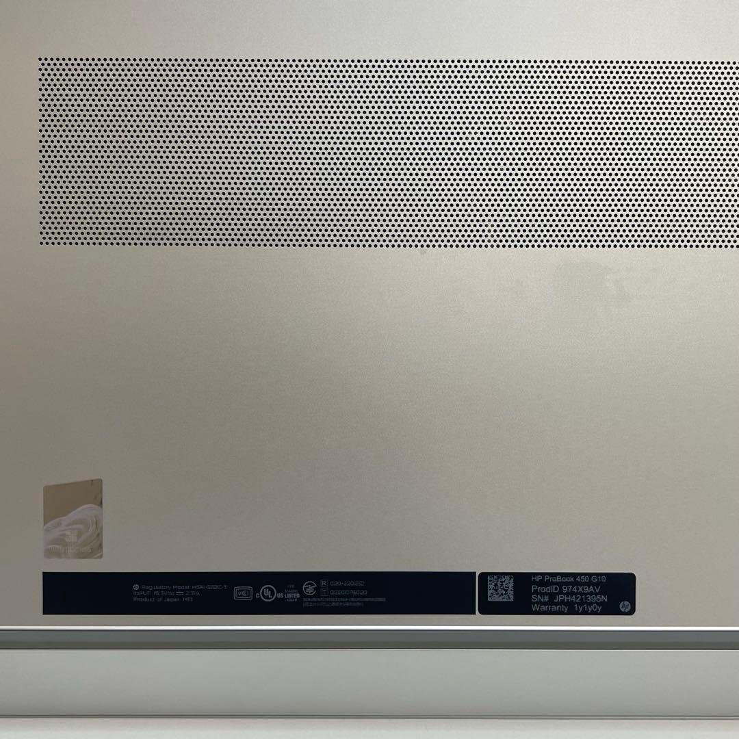 Windowsノート本体 #300 HP ProBook 450 G10 i5-1334U 16GB