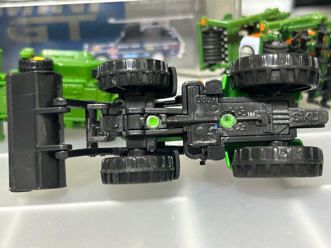 トラクター　コンバイン　ミニカー　セット