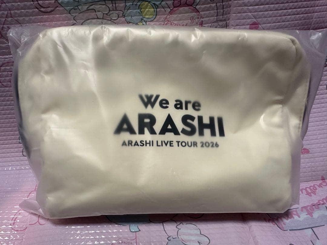 ARASHI 2026 嵐　ショッピングバック　ツアーバック　ポーチ