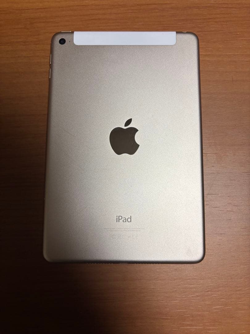 「iPad mini4 16GB」ゴールド ソフトバンク版 動作品