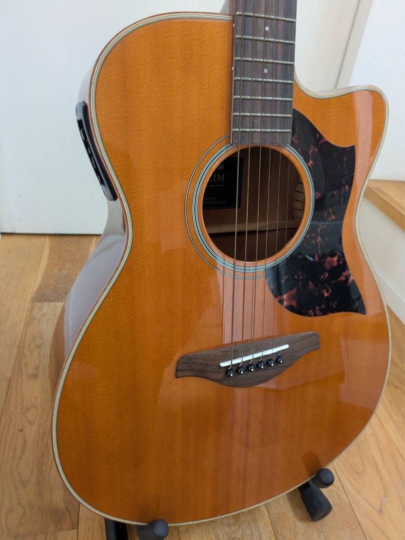 YAMAHA AC1M ケース・カポ・チューナー付きエレアコギター 新弦付き