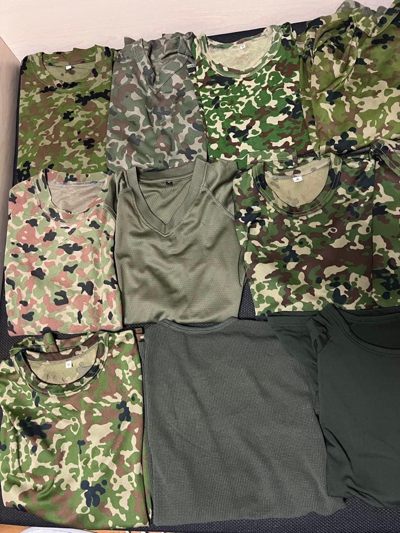 迷彩服…迷彩サポーター…迷彩グッズまとめ売り