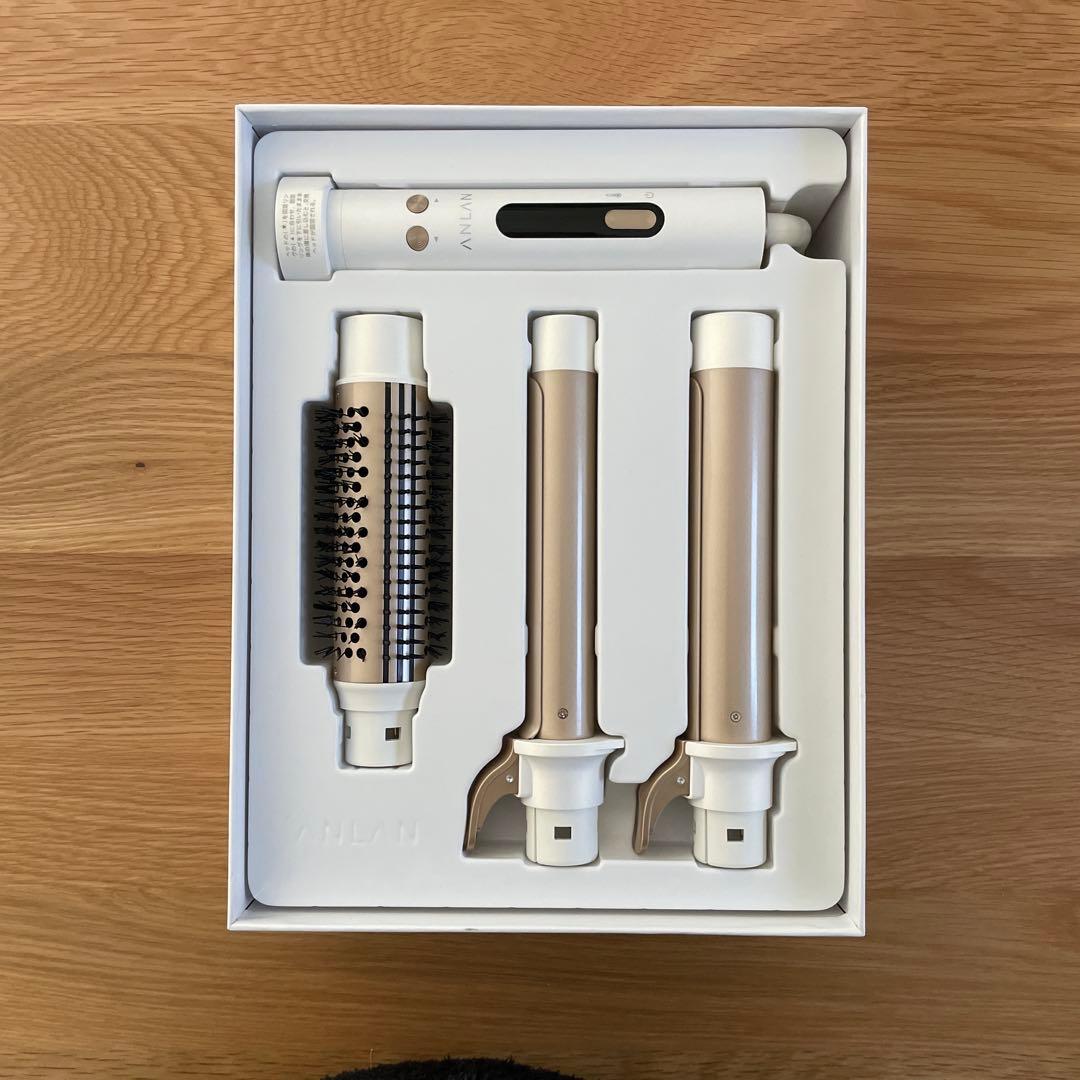 ANLAN オートカールアイロン コテ 3in1 ヘアアイロン