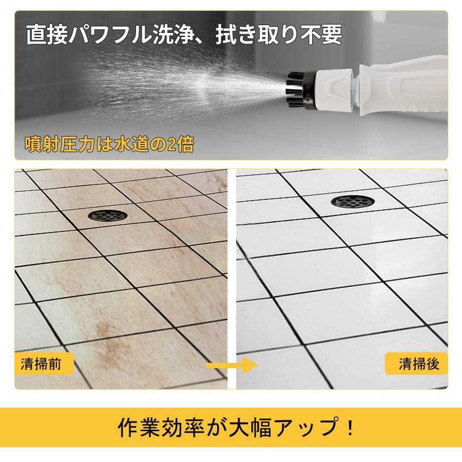 ルチクリーナー 折りたたみ式 コードレス 12Lタンク ハンディウォッシャー
