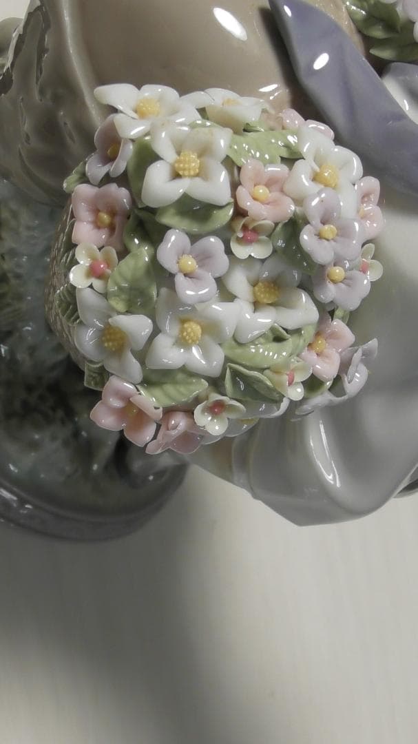 LLADRO　リヤドロ　【プラテロと花】２　リアドロ　インテリア　Ｌ562