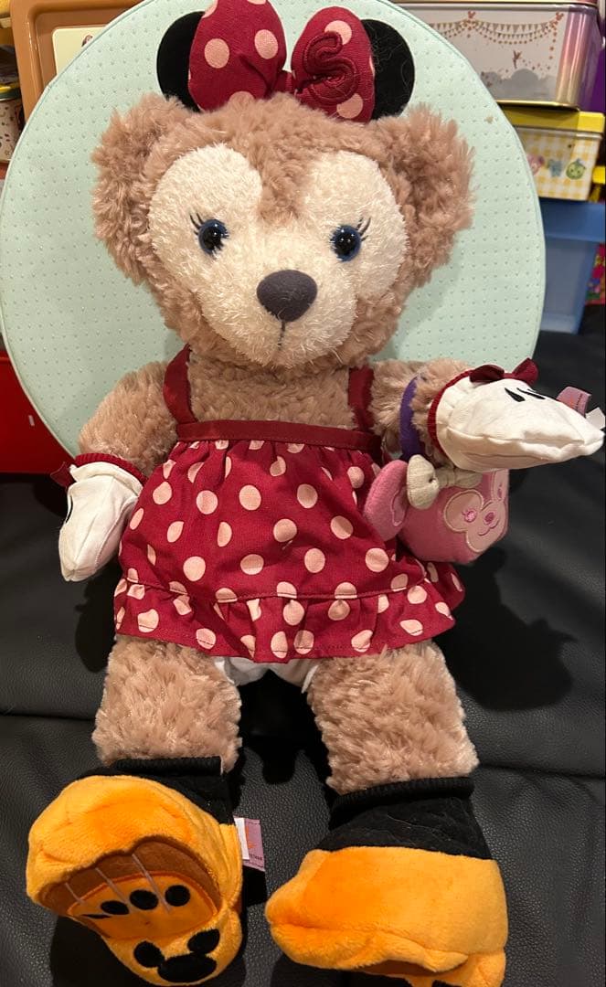TDS⭐︎ダッフィーシェリーメイ ⭐︎ミッキーミニーコスチュームぬいぐるみ