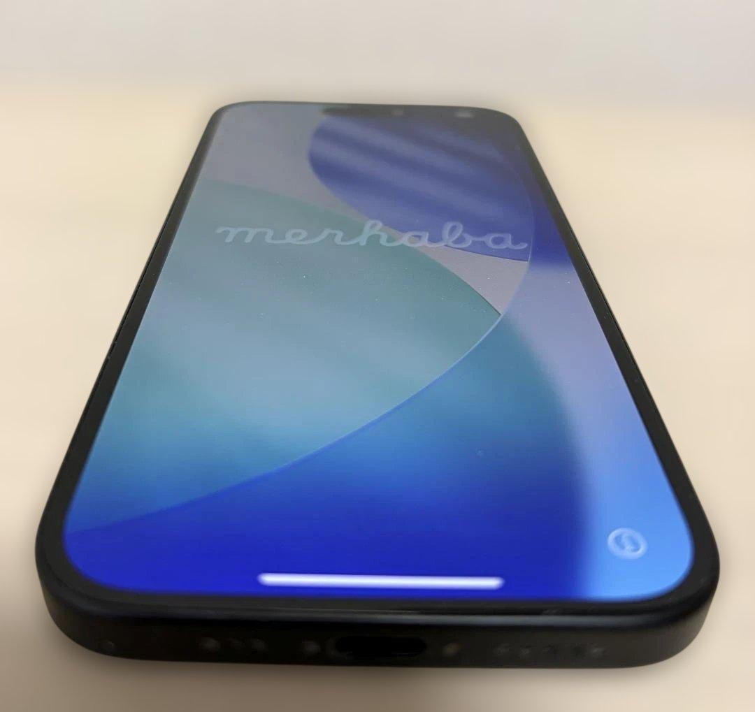 美品★Apple iPhone 15黒256GB香港版SIMフリー物理SIMx2