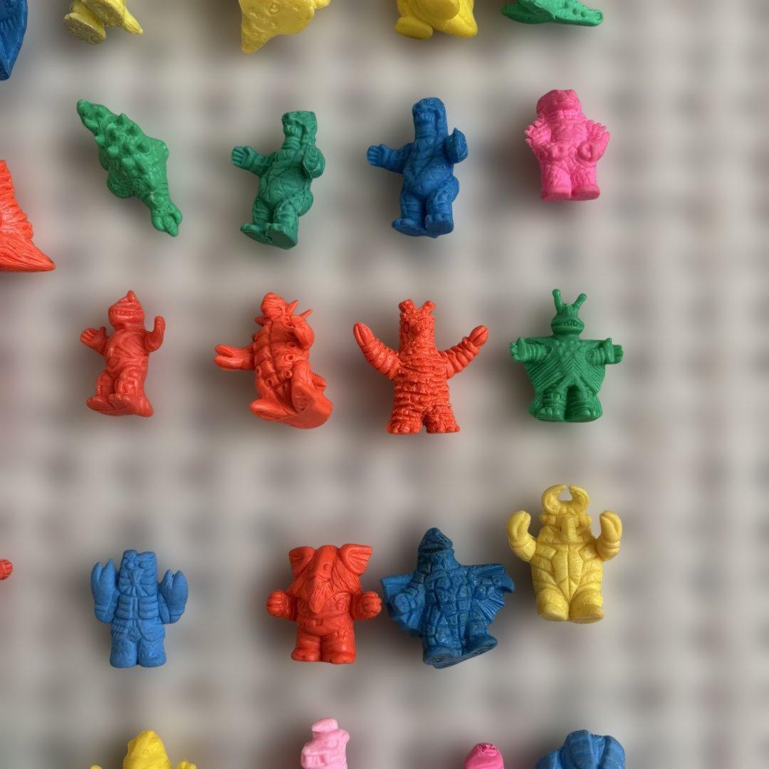 ウルトラマンシリーズ他　怪獣他　消しゴム