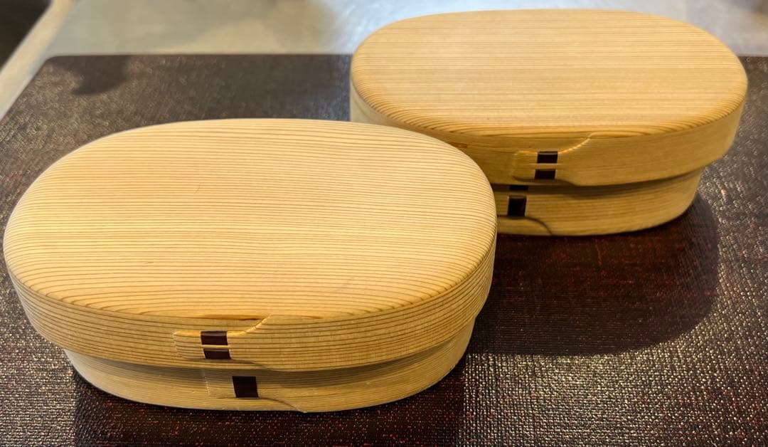 柴田慶信商店　小判弁当箱　小　2個セット