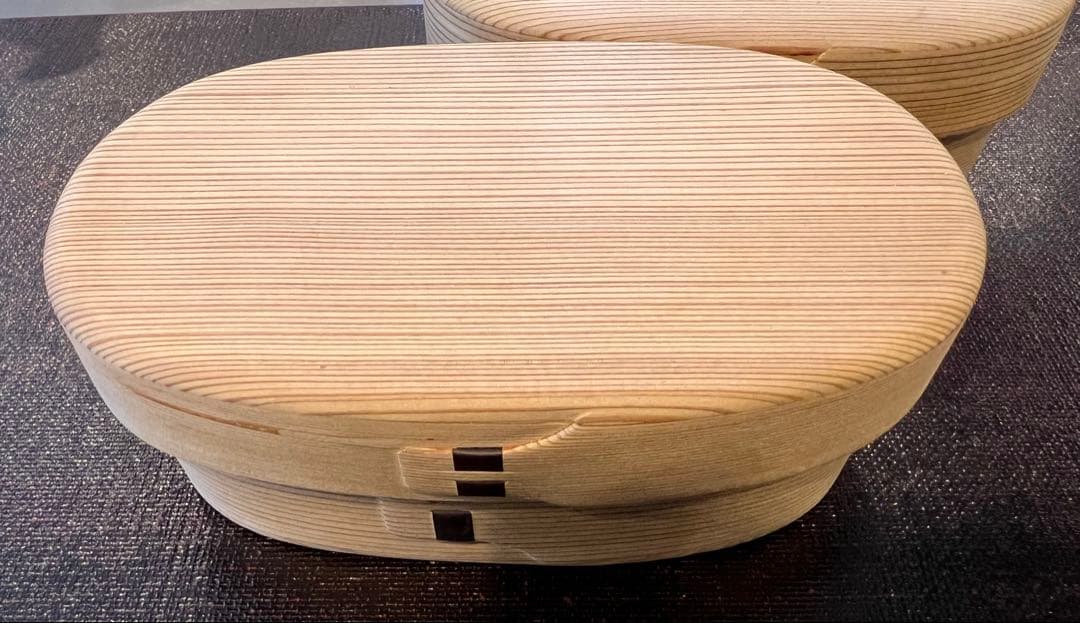 柴田慶信商店　小判弁当箱　小　2個セット