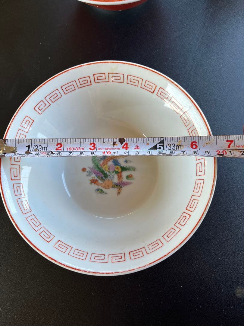 昭和レトロラーメン鉢ヴィンテージとカップ7個セット