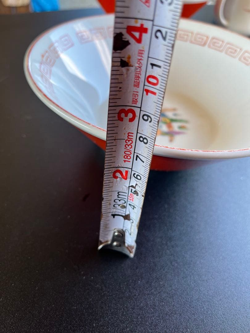 昭和レトロラーメン鉢ヴィンテージとカップ7個セット