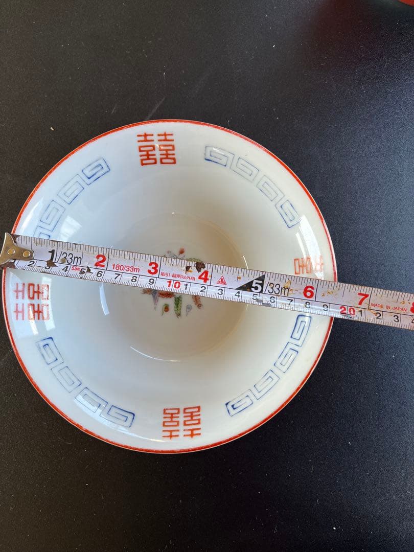 昭和レトロラーメン鉢ヴィンテージとカップ7個セット