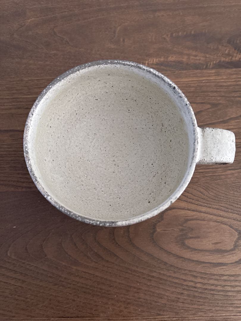 小谷田潤 スープマグカップ　白　2個セット　作家もの