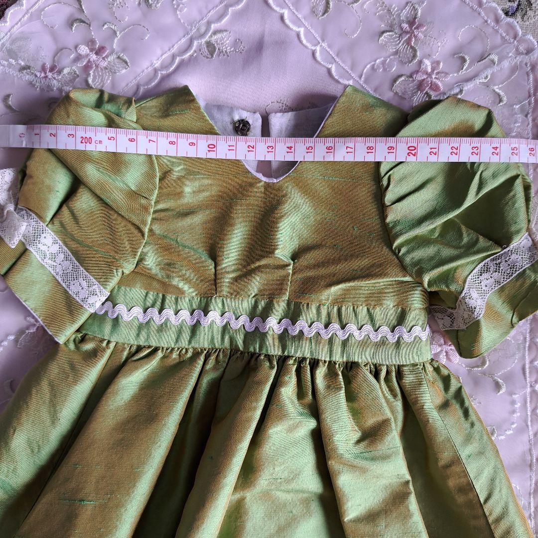 ビスクドール　ドレスとボネ