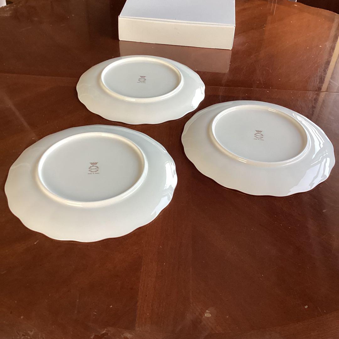 《NARUMIナルミ　ミラノ》23cmミートプレート3枚セット 箱付き未使用美品