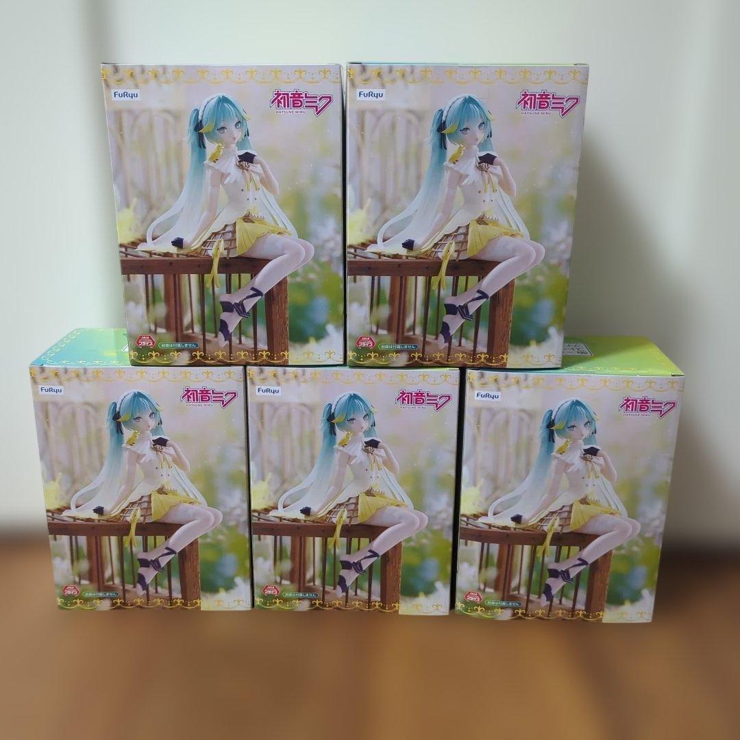 初音ミク シリーズ ぬーどるストッパーフィギュア カナリア 5体セット