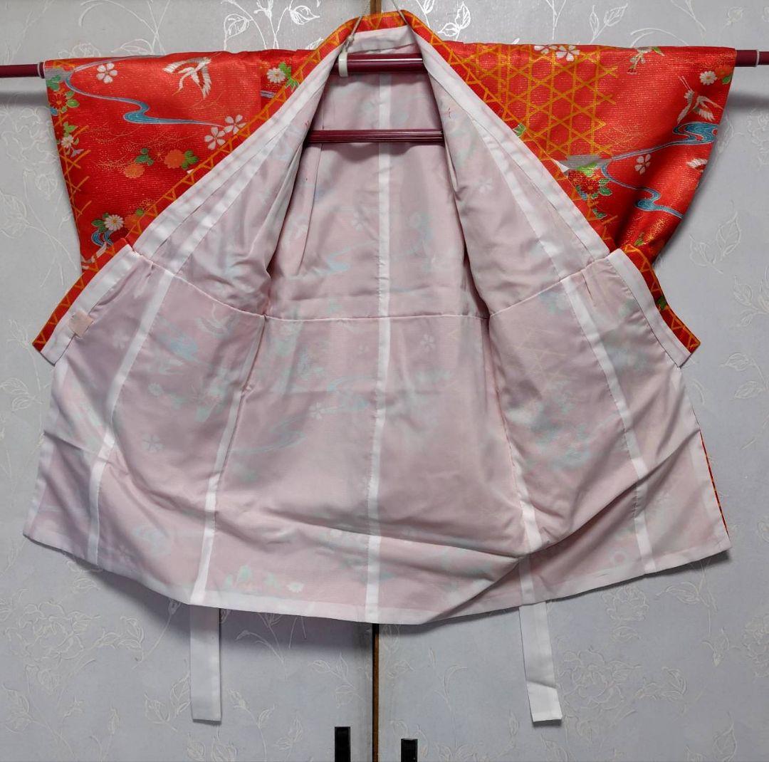 RK539子供着物着丈センチ裄丈40センチ非常に綺麗美品正絹
