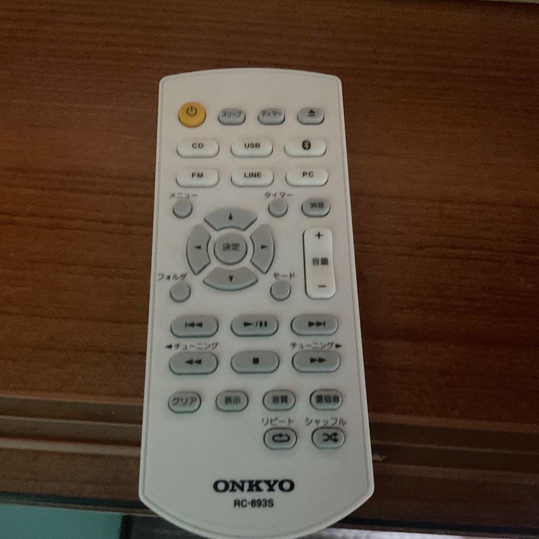 ONKYO オンキョー CDレシーバーシステム ミニコンポCR-U6