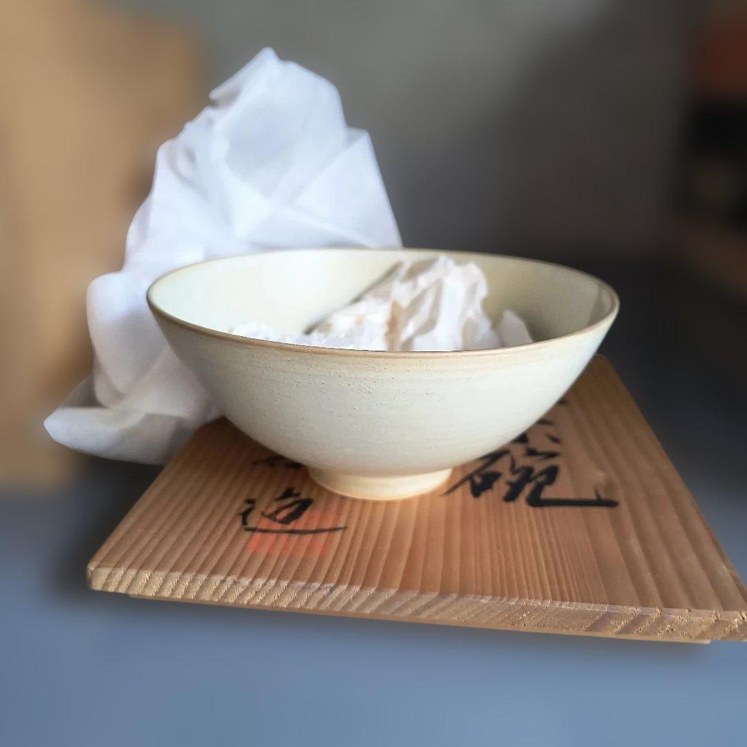 陶器茶碗5個セット 木箱入り