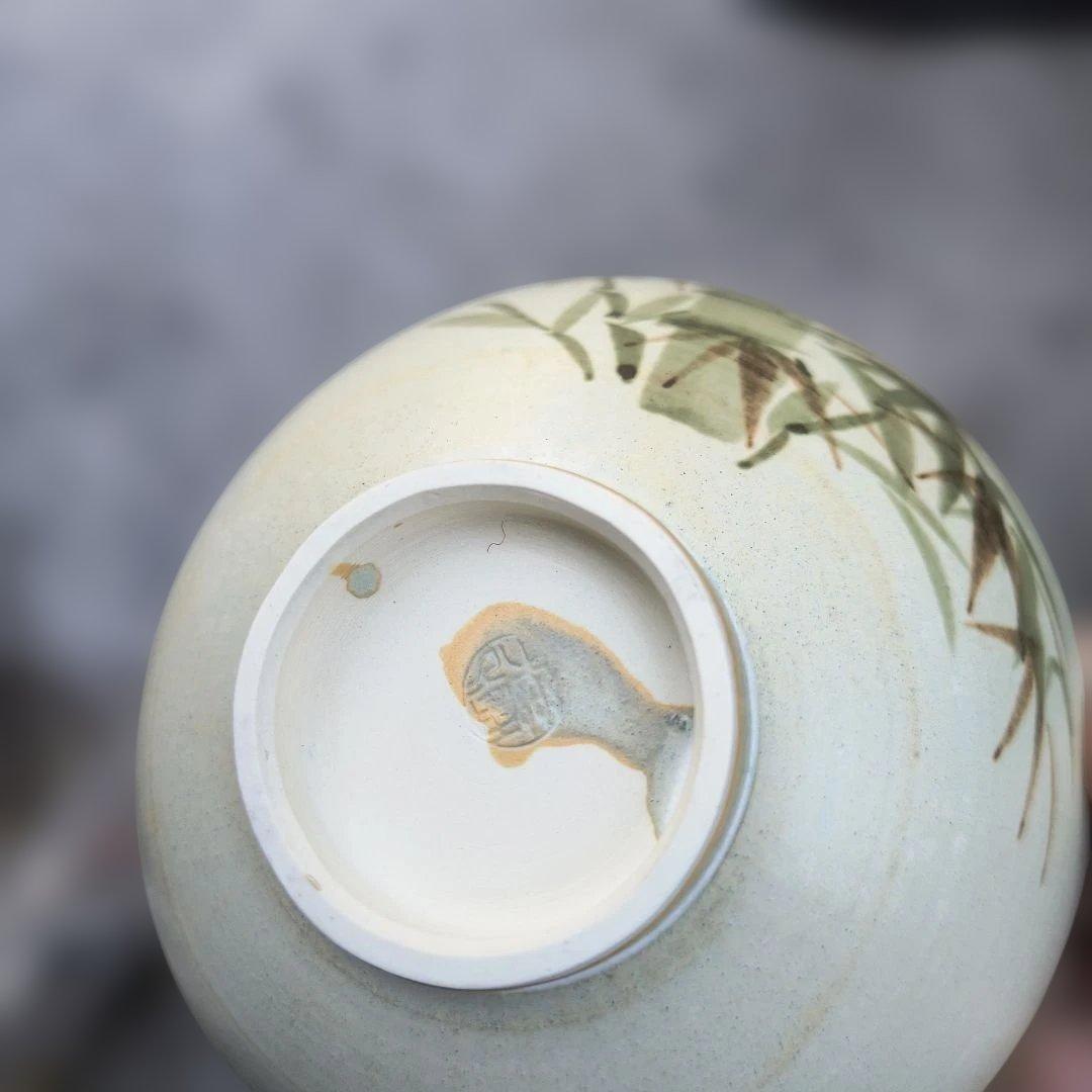 陶器茶碗5個セット 木箱入り