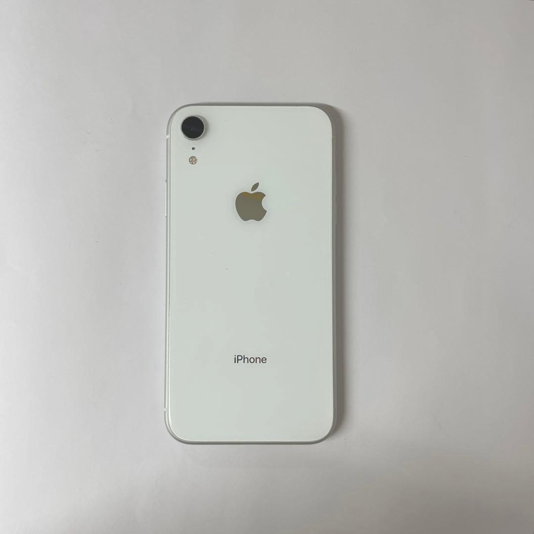 美品 iPhone XR 64G 白 本体