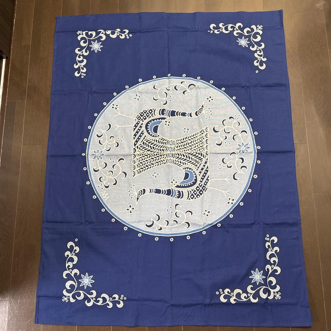 美讃靑彣 ふじみやび 染織作家 綿貫宏介 テーブルクロス/タペストリー 綿100