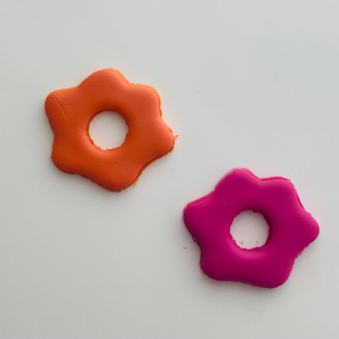 和洋裁材料 Organic Flower Donut 4 / GeazlaCutters