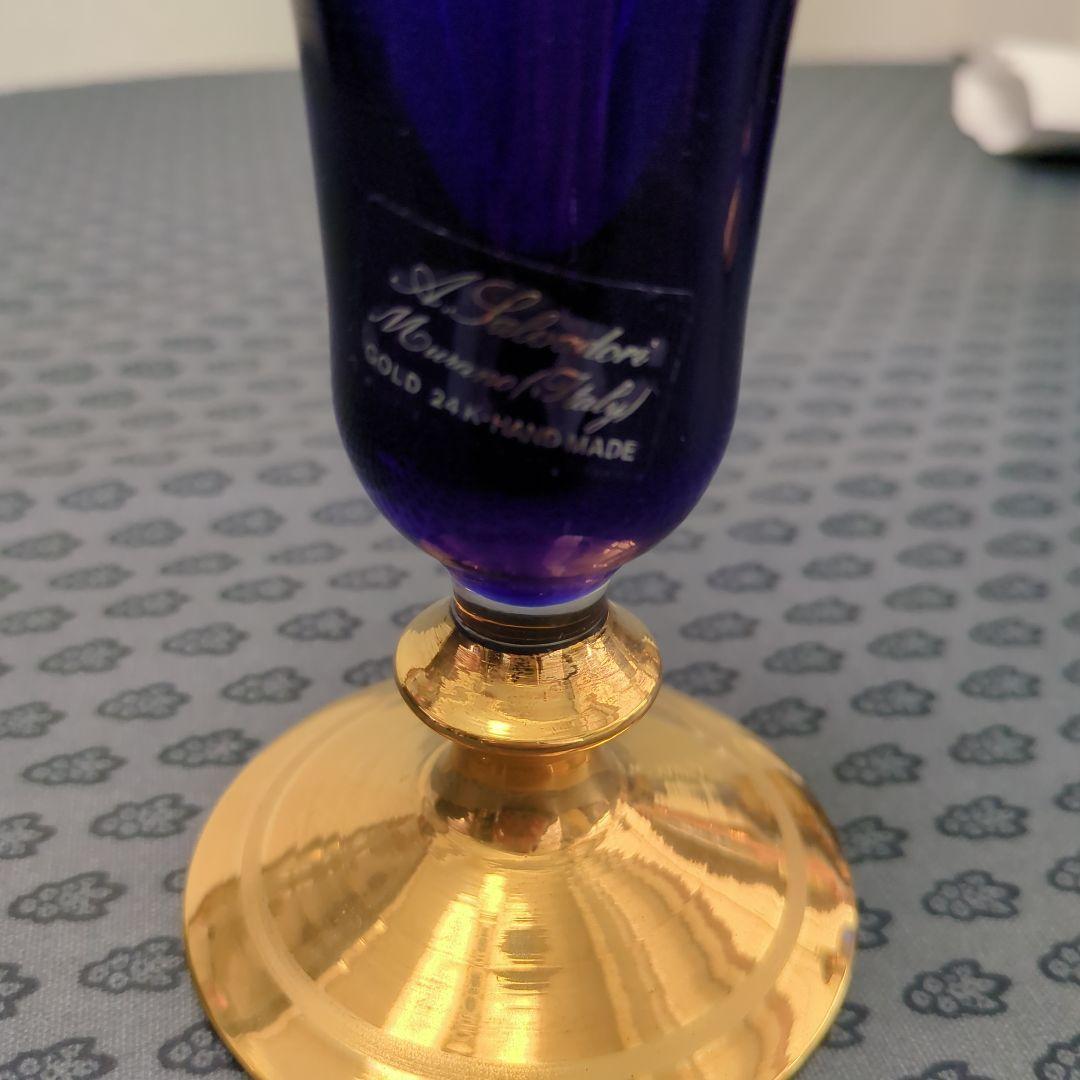 ベネチアンガラス　ムラーノ　３点セット